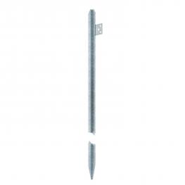 Earthing rod, cross profile