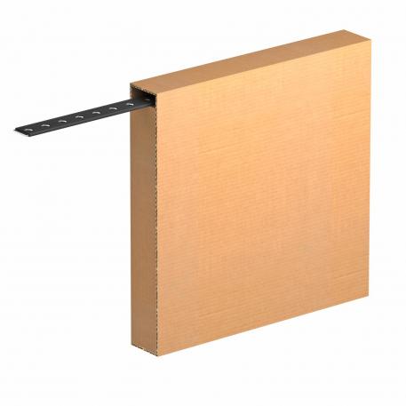 Metal mounting strip, plastic-covered, in carton box (MZ024)