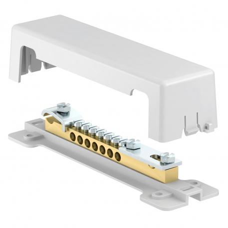 Equipotential bonding rail (EM021) 188 | 52 | 44.5 |  | Grey