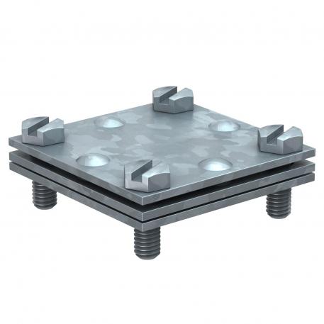 Crossconnector flat/flat (EM051)  | Hot-dip galvanised