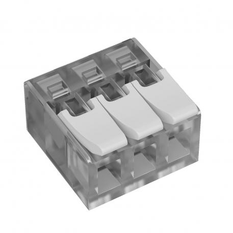 Plug-in terminal with lever 3-conductor (EM113)