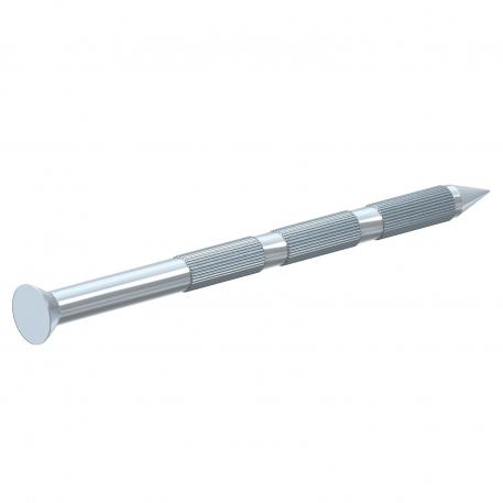 Steel nail, bright zinc plated, grooved, countersunk head (KS153/KS002) 1kg 60 | 4.5