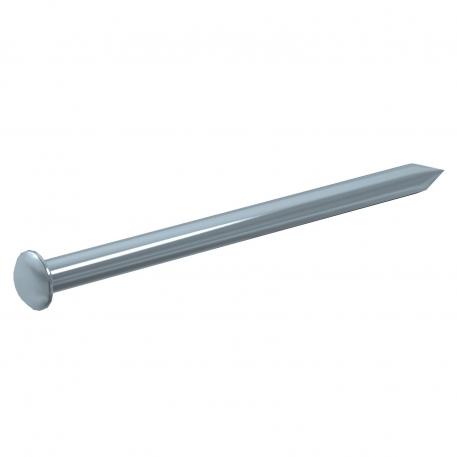 Steel nail, bright zinc plated, smooth, round head (KS110) pcs. 70 | 3.4