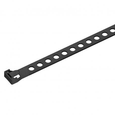 Universal cable tie with holes, reclosable (OZ091) 280 | 10 | 75